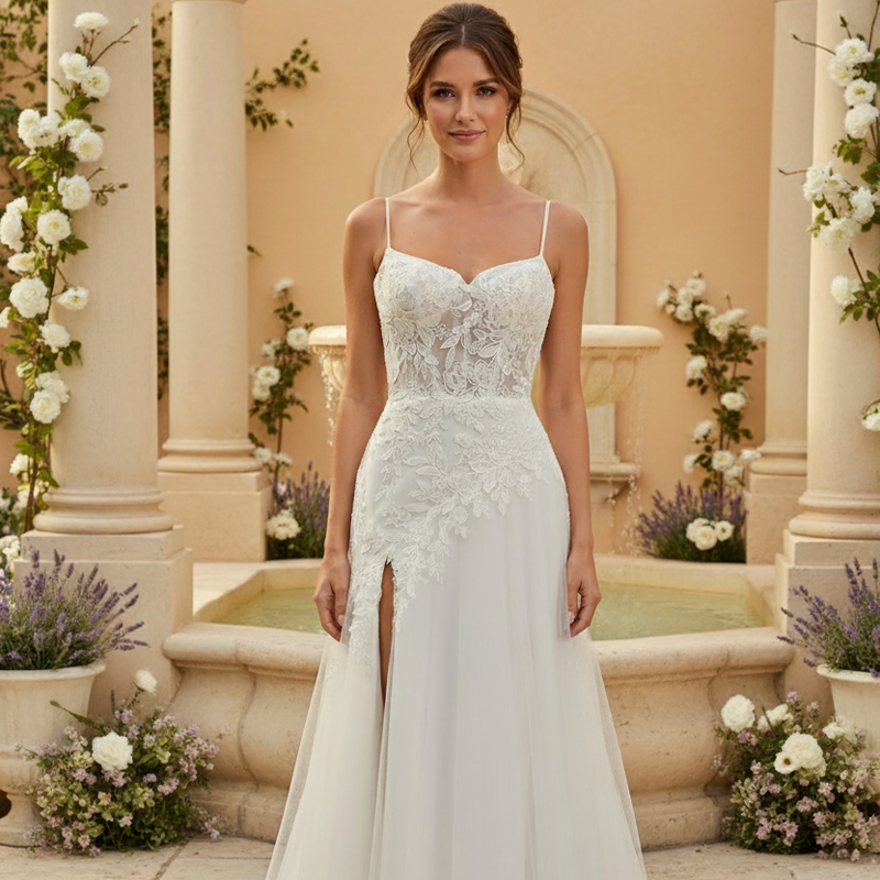 Nos robes romantiques  JUST FOR YOU  Aleria 27JFY18