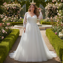 Nos robes romantiques  Curvy  27CUR02 Aviron