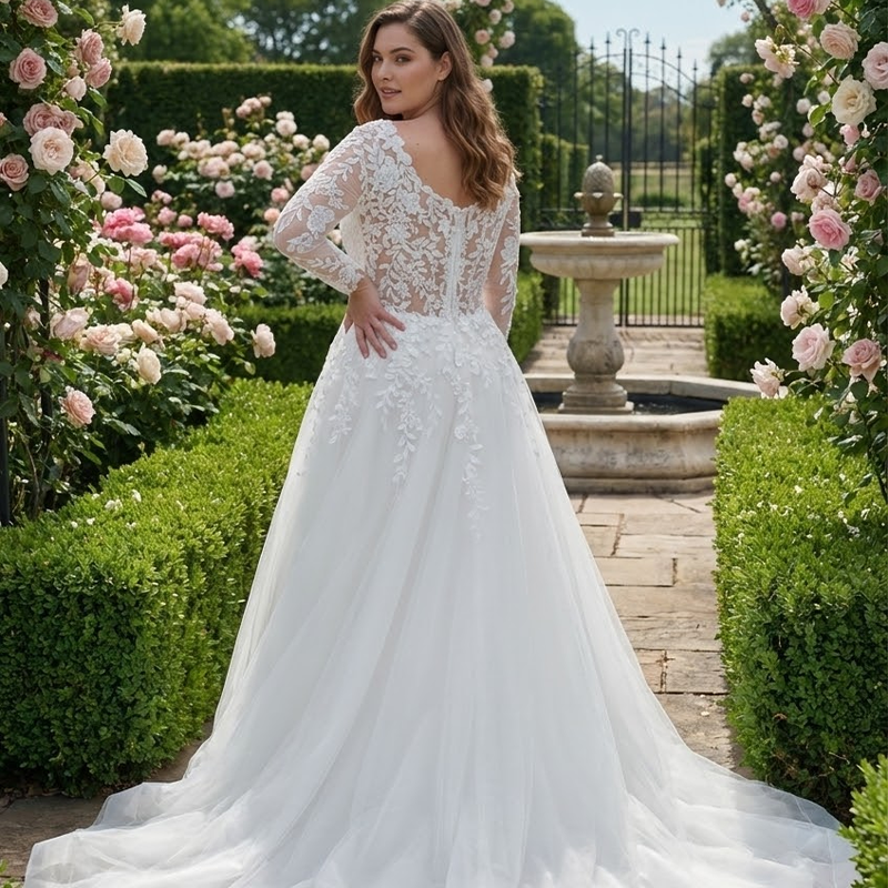 Nos robes romantiques  Curvy  27CUR02 Aviron