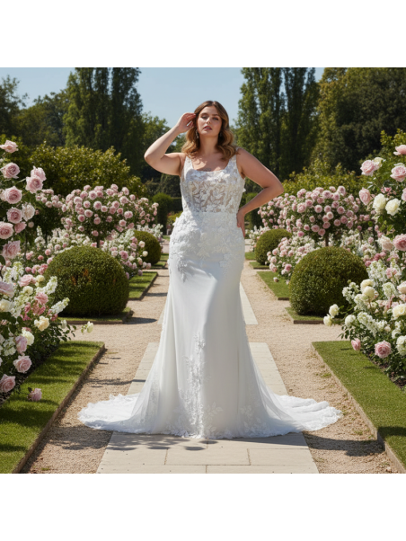 Nos robes de mariée  Curvy  27CUR07