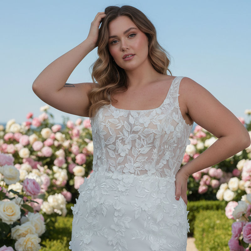 Nos robes de mariée  Curvy  27CUR07