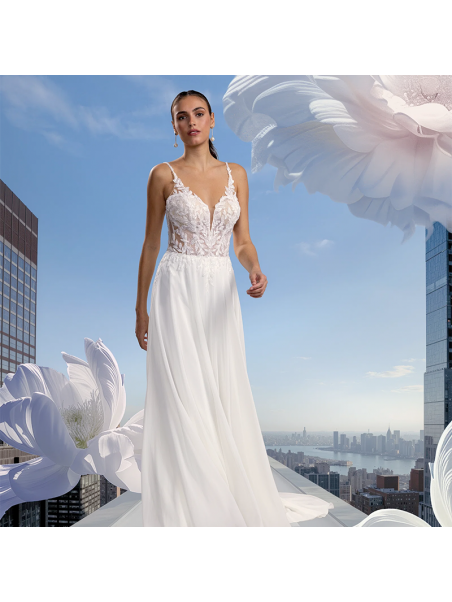 Nos robes romantiques  PRONUPTIA  FIORENZA