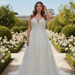 Nos robes romantiques  Curvy  Agen 27CUR08