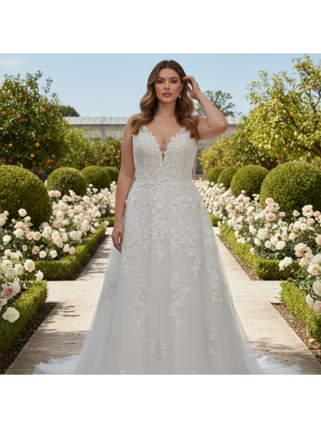 Nos robes romantiques  Curvy  Agen 27CUR08