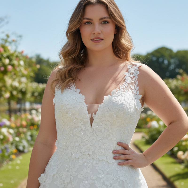 Nos robes romantiques  Curvy  Agen 27CUR08