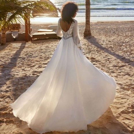 Nos robes de mariée  HERVE PARIS  Bionda z
