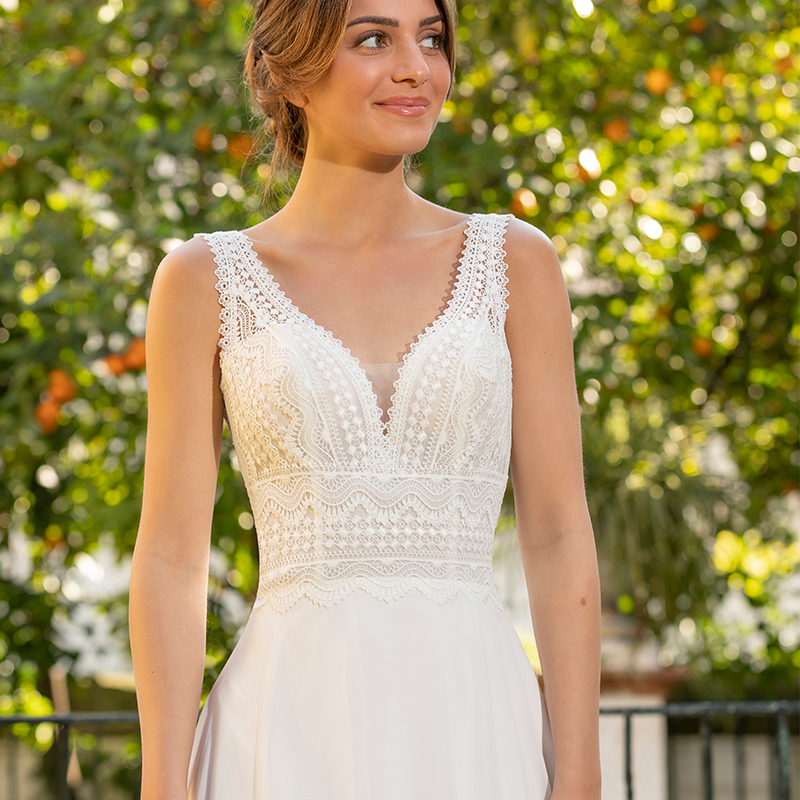 Nos robes de mariée  BO'M  Etretat
