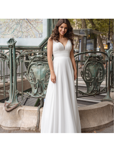 Nos robes de mariée  Emilie Love in Paris  Abesses