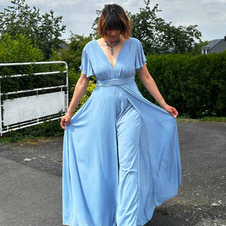 Nos tenues cocktail    Combinaison R1488 grande taille