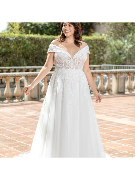 Nos robes de mariée  Curvy  Mondeville 258-13