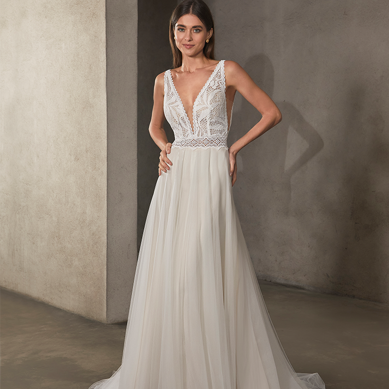 Nos robes de mariée  OREA  Canisy L1119