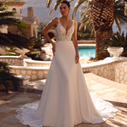 Nos robes romantiques  COSMO  Cerisé 8258