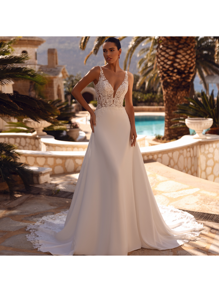 Nos robes romantiques  COSMO  Cerisé 8258