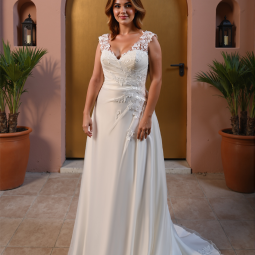 Nos robes romantiques  Curvy  Donville 26CUR12