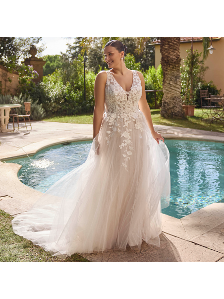 Nos robes romantiques  MODECA  JOLANTHE