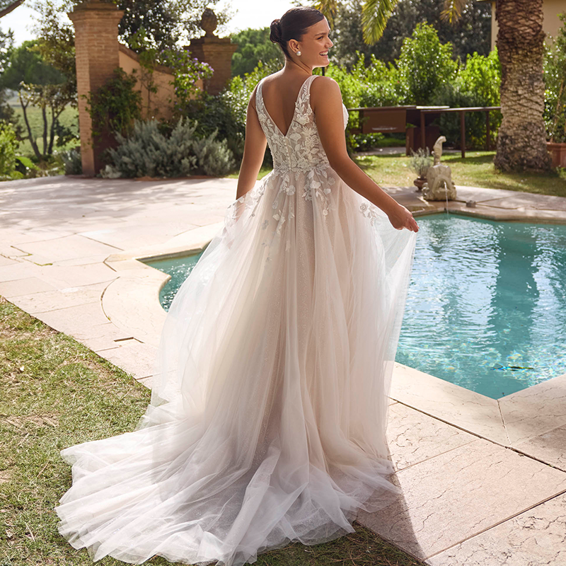 Nos robes romantiques  MODECA  JOLANTHE