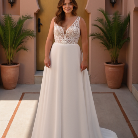 Nos robes de mariée  Curvy  Juline 26CUR01