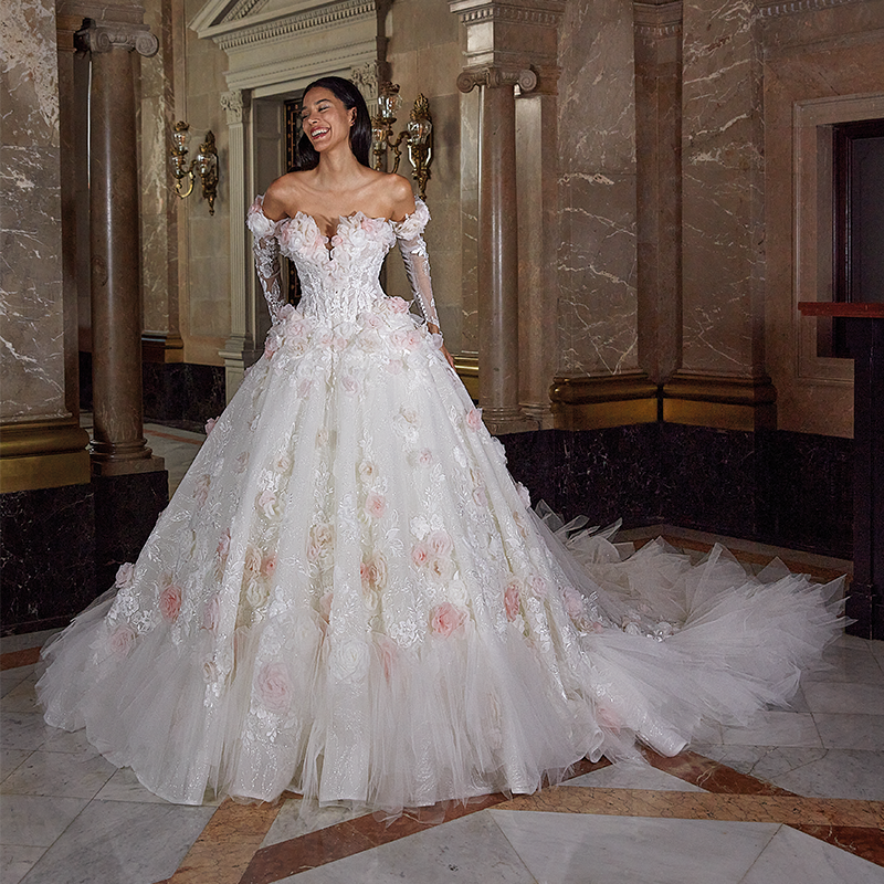 Nos robes de mariée  DEMETRIOS  Claire dp551