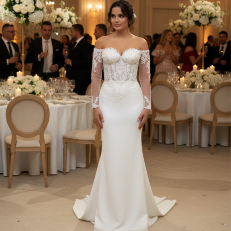 Nos robes de mariée    Alma 0844