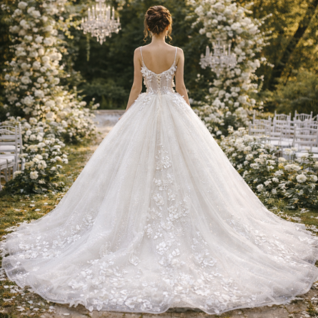 Nos robes romantiques    Somptueuse