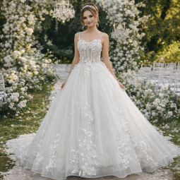 Nos robes romantiques    Somptueuse