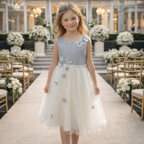 Robe  point mariage  Grenadine