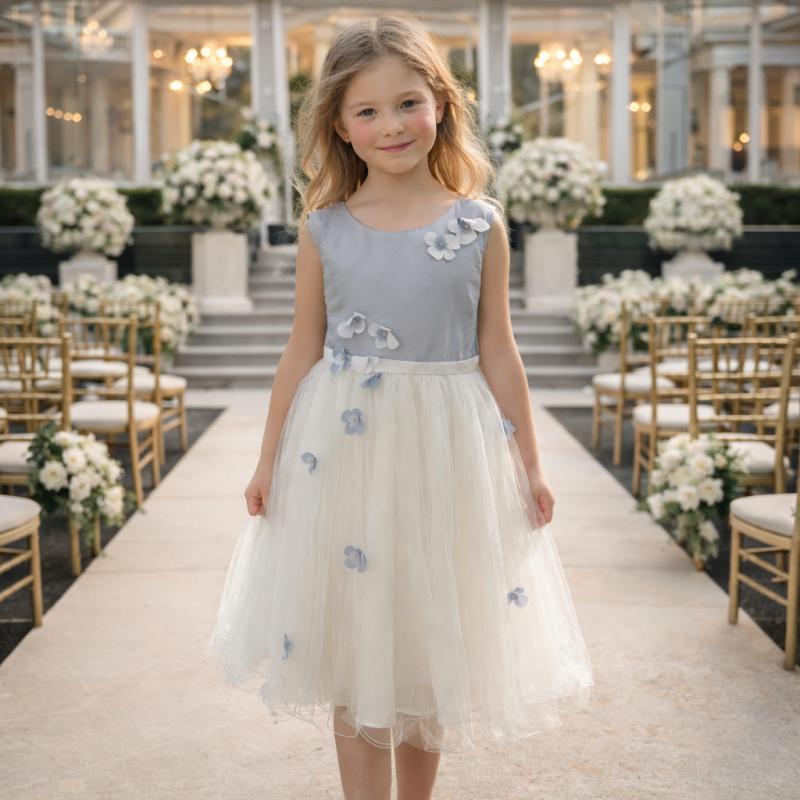 Robe  point mariage  Grenadine