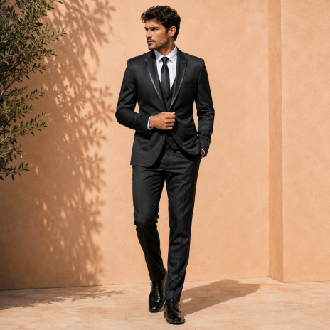 ENSEMBLE  point mariage  MARCEL 3pcs