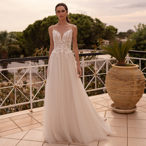 Nos robes romantiques  OREA  Ambre L1200