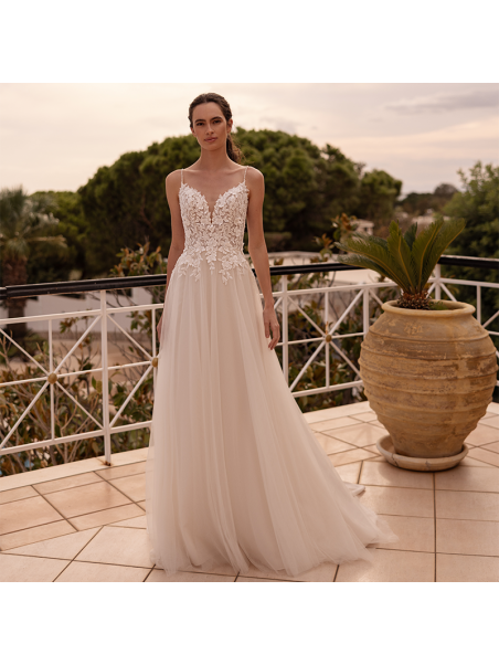 Nos robes romantiques  OREA  Ambre L1200