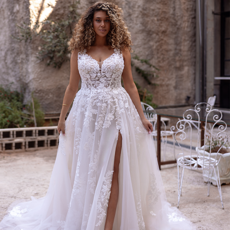 Nos robes romantiques  FLORIANNA  Auberville FL016