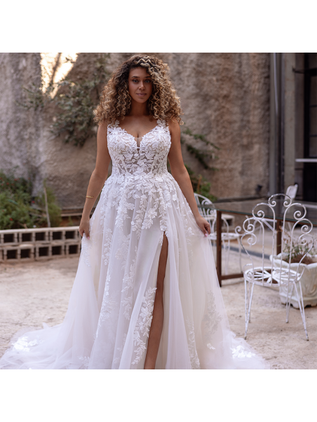 Nos robes romantiques  FLORIANNA  Auberville FL016