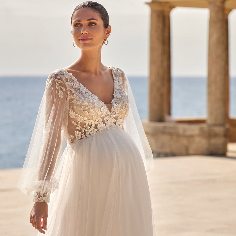 Nos robes romantiques    Freesia 26035PU