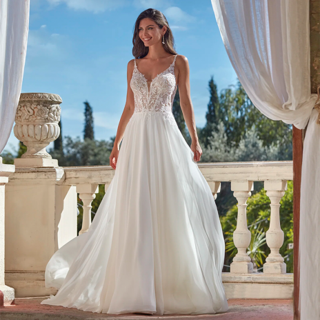 Nos robes de mariée    Iris 25012