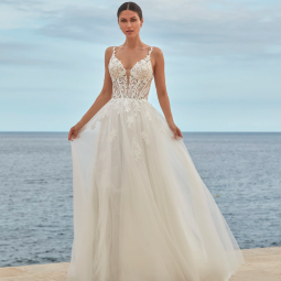 Nos robes romantiques    Hortensia 26019