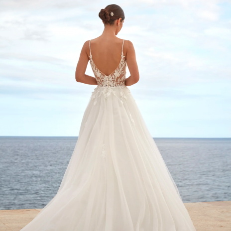 Nos robes romantiques    Hortensia 26019