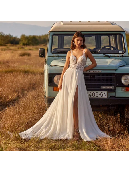 Nos robes romantiques    Lilas 46006