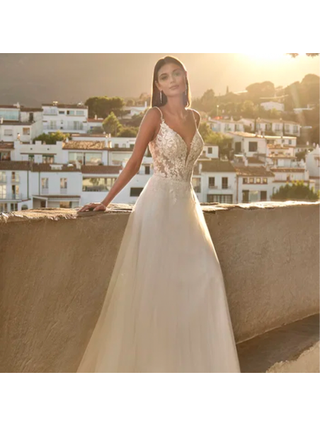 Nos robes de mariée    Flora 46033