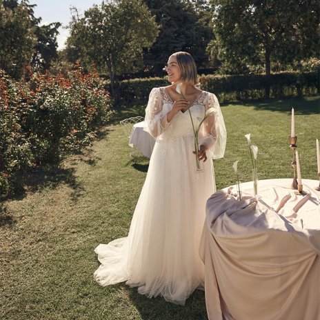 Nos robes de mariée  CURVES  Nicolette