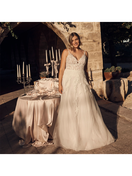 Nos robes romantiques  CURVES  Novalie