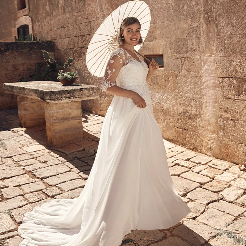 Nos robes de mariée  CURVES  Nella