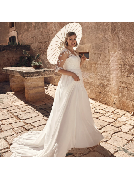 Nos robes de mariée  CURVES  Nella